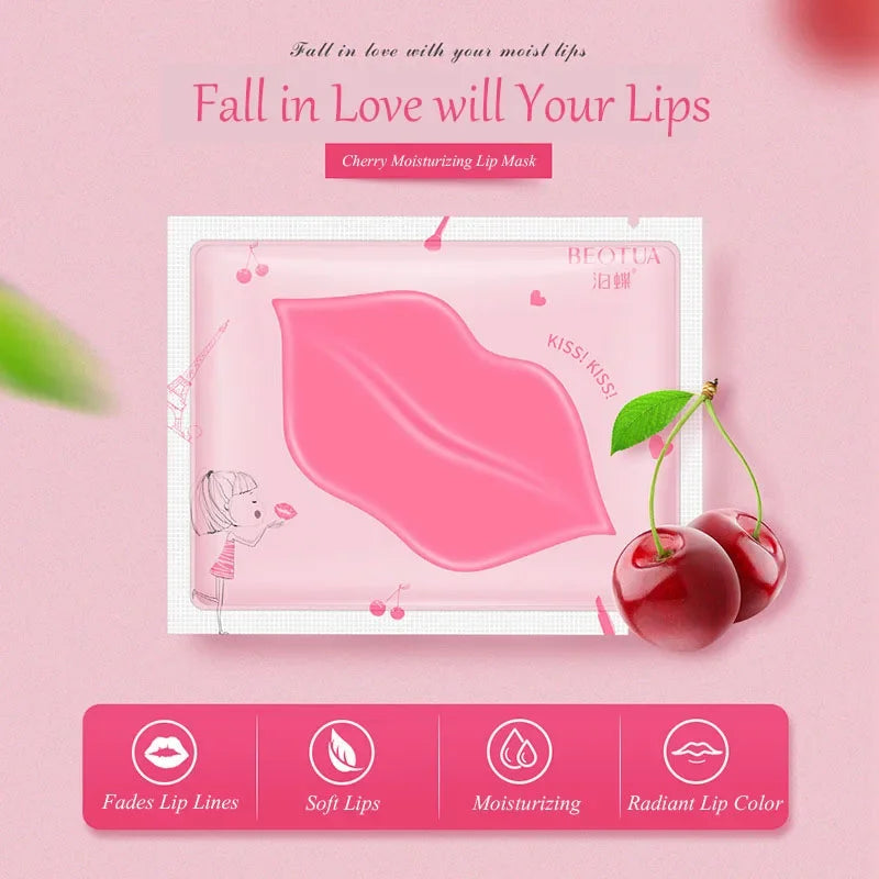 5/10Pcs Lip Mask Hydrating Repair Remove Lines Blemishes Lighten Lip Line Collagen Gel Mask Lip Color  Skin Care Product