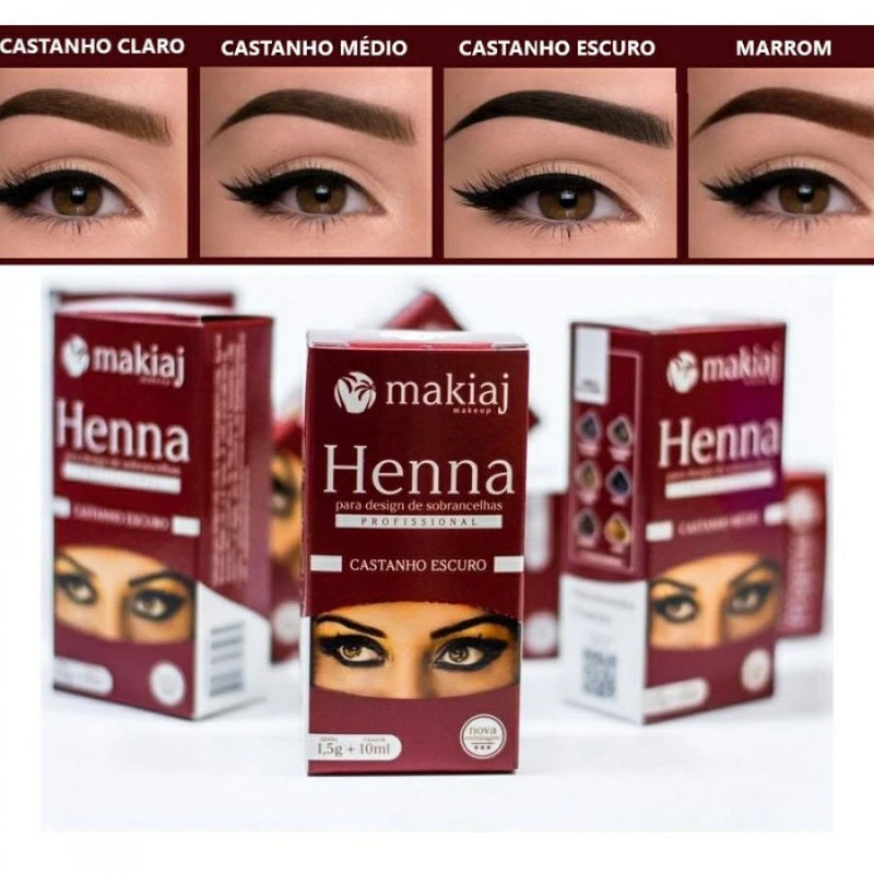 Henna (Rena) Professional Eyebrow Makiaj 1,5g Henna 10ml Fixer post within 24 hour super fast