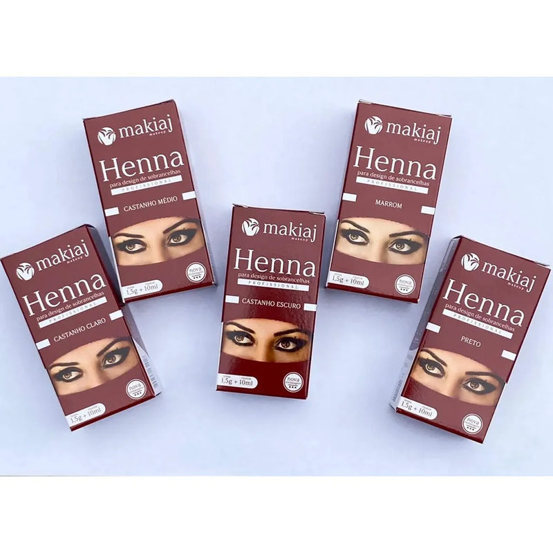 Henna (Rena) Professional Eyebrow Makiaj 1,5g Henna 10ml Fixer post within 24 hour super fast